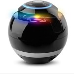 Bluetooth hangszóró LED lámpával Hordozható vezeték nélküli mini hangszóró Mobil zene MP3 mélynyomó TF  Ball CattleBie T&G A18