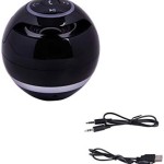 Bluetooth hangszóró LED lámpával Hordozható vezeték nélküli mini hangszóró Mobil zene MP3 mélynyomó TF  Ball CattleBie T&G A18