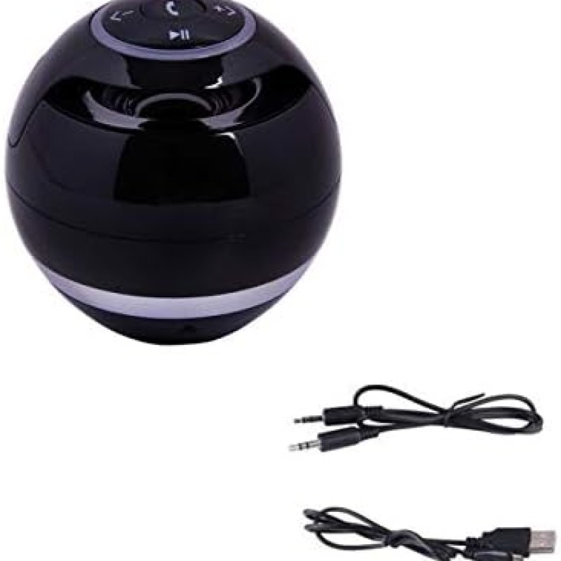 Bluetooth hangszóró LED lámpával Hordozható vezeték nélküli mini hangszóró Mobil zene MP3 mélynyomó TF  Ball CattleBie T&G A18