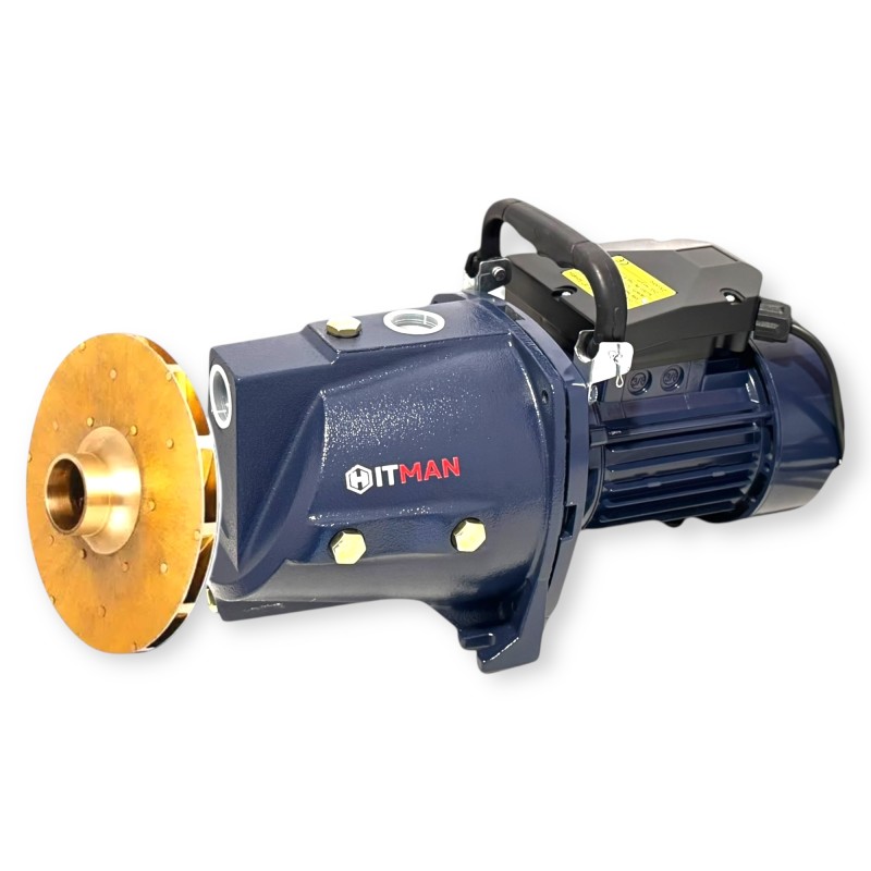 Hitman HT-JSM-6832BZ Kerti JET Szivattyú, BRONZ lapátos, 2750W teljesítmény