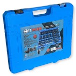 Hitman HA-2581 Erősített 1/2" 12 lapfejű dugókulcs készlet – prémium fekete kivitel