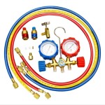 Haina HA-2103 klímaszerelő nyomásellenőrző készlet 2500 psi hűtőközeg vizsgálathoz