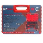 Hitman HA-6844 1/2" Gépi Dugókulcs készlet – 23 részes, 12 lapfejű kivitel