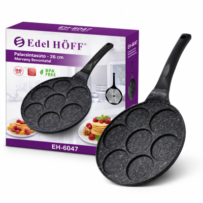 Palacsintasütő 26 cm, Márvány Bevonattal – Edel Hoff EH-6047