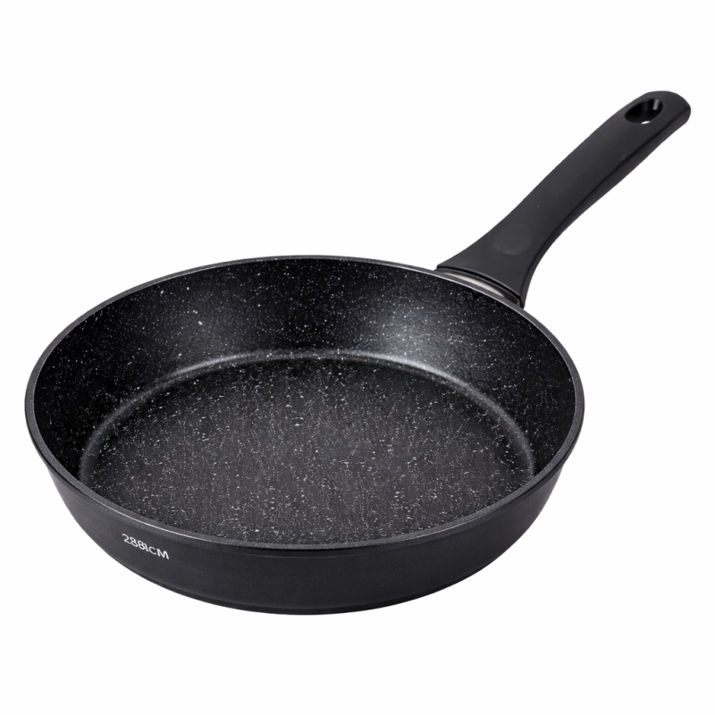 Zilner 28 cm Márvány Bevonatú Tapadásmentes Serpenyő – Indukciós, 3.2L