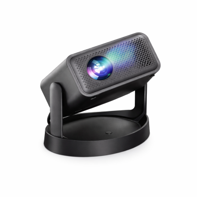 Android 12 WiFi Elektromos Fókusz Projektor S26 – Hordozható 4K Támogatású Mini Okos Projektor Otthoni Mozizáshoz