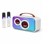 Stereo Wireless Speaker Set – Bluetooth Karaoke Hangszóró 2 Mikrofonnal