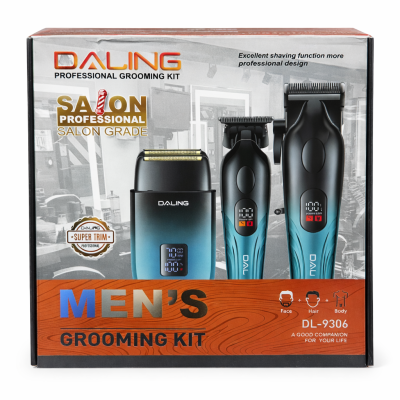 Daling DL-9306 Professzionális Férfi Grooming Kit – Hajnyíró és Borotva Szett