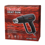 Kraftech KT/HBL-2800 Hőlégfúvó 2000W – 2 fokozat, 100–650°C