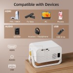 Sumker Hordozható Smart Projektor – Android 11 (KL25-714)