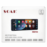 SOAK SK8725 6” Android autós navigáció – 6GB RAM, WiFi, GPS, Android Auto, CarPlay