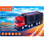 WSTER WS-691 Solar Energy Music Car Speaker – Bluetooth Hangszóró Napelemes Töltéssel