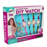 Csináld magad – Órakarkötő készlet lányoknak (40 db-os)