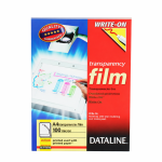 DataLine Esselte írásvetítő fólia kézíráshoz A4 50 lap/dob *57177*