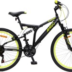 MTB  26" Full Amigo Racer kerékpár teleszkópos - uniszex -  Shimano váltóval 18 Sebesség