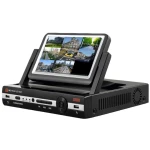 8 csatornás DVR kamerarögzítő H.264 AHD/TVI/IP támogatással és beépített kijelzővel