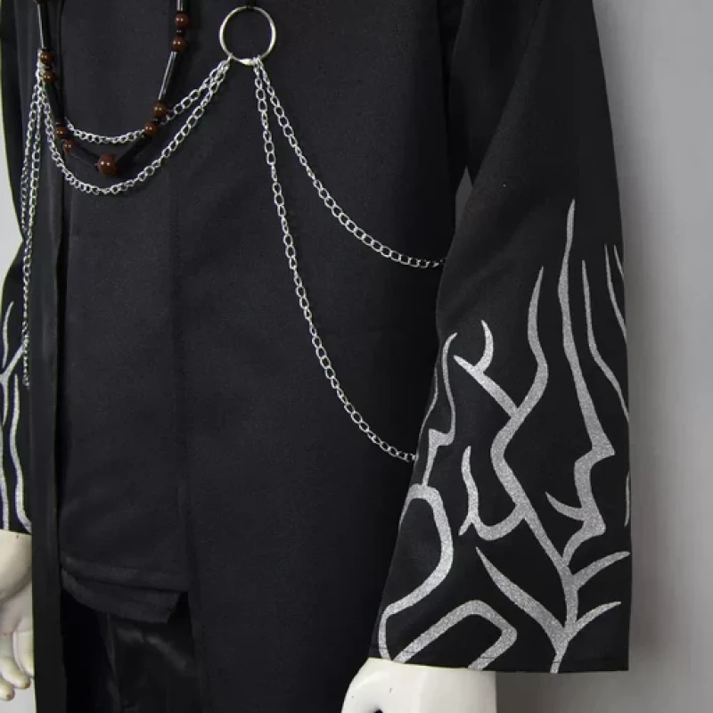 K-POP stílusú sötét varázsló / démonvadász jelmez fiúknak – kalappal