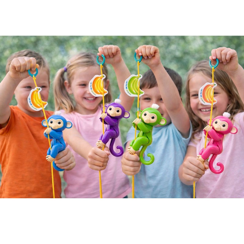 Kötélmászó majom - Monkey Climbing Rope - kézügyesség fejlesztő játék