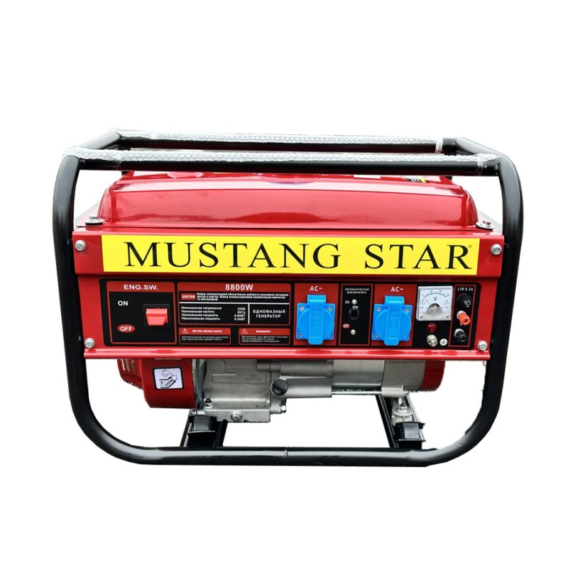 Mustang Star 8800 GENERATOR benzines, áramfejlesztő aggregátor