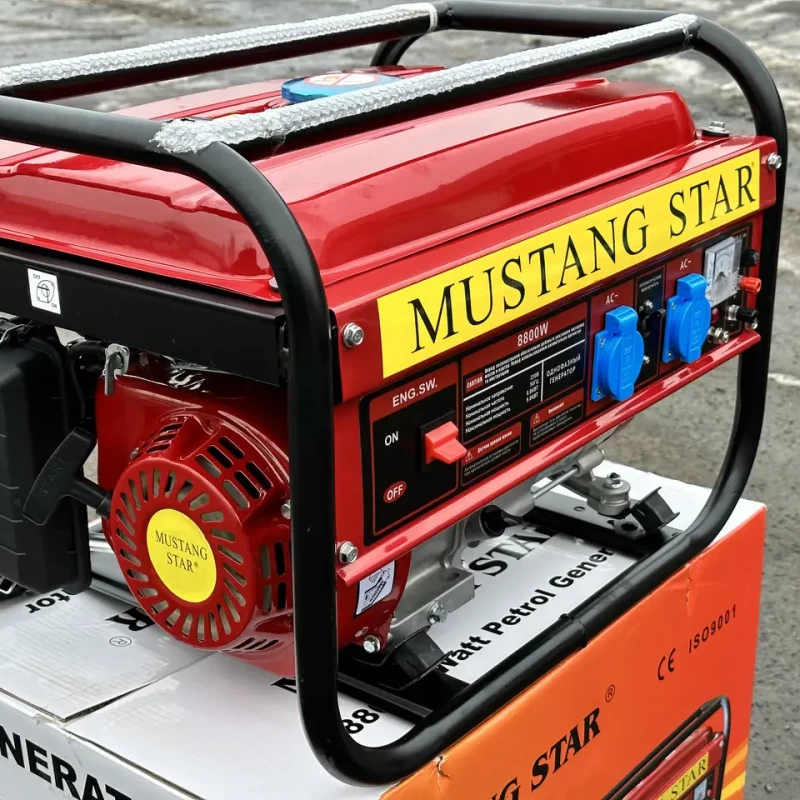 Mustang Star 8800 GENERATOR benzines, áramfejlesztő aggregátor