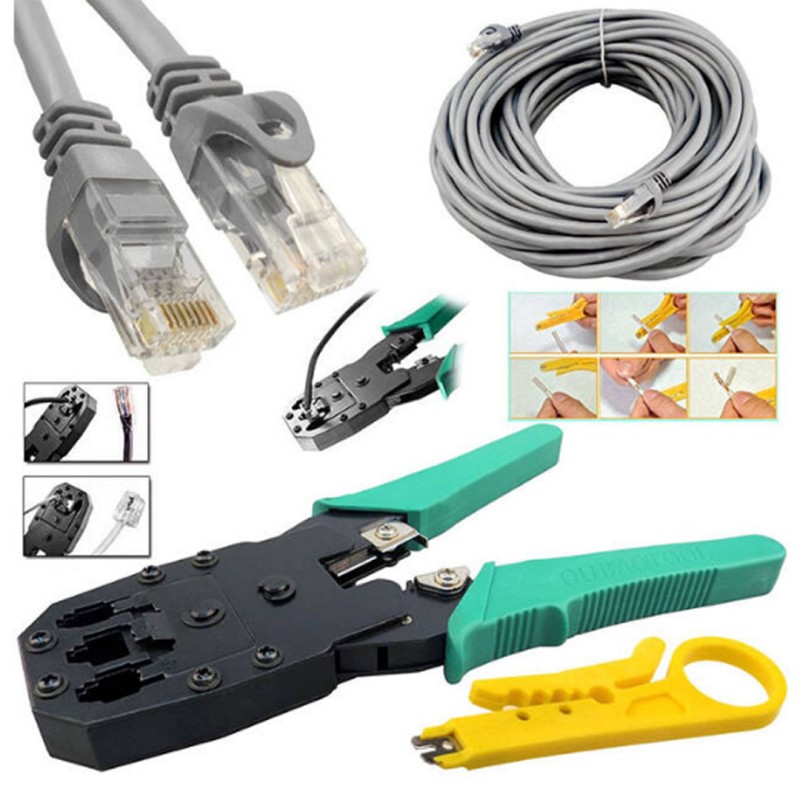 UTP Krimpelő fogó 8P/8C/6P/6C/4P/4C (RJ45, RJ10, RJ11 )