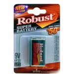 Robust Super Zinc Carbon 6LR61 9V elem