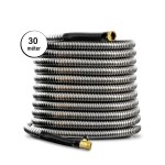 Steel Hose csavarodásmentes extra erős fém locsolótömlő, slag 30 méter
