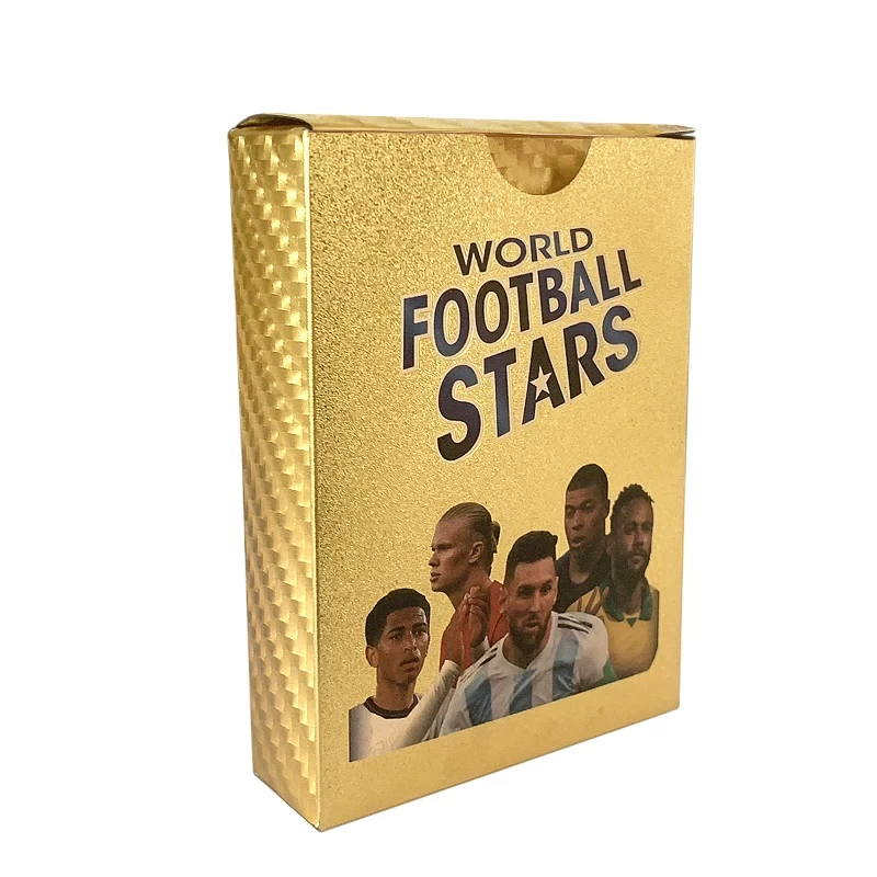 Focisták 55 arány kártya készlet - World Football Stars - limitált kiadás vizallo plasztik kártya Waterproof Plastic