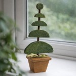 Festett fa dekoráció