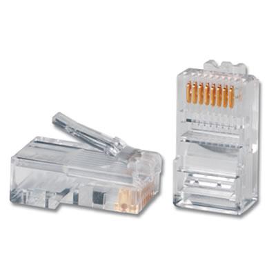 UTP RJ45 csatlakozó dugó (100 db/csomag)