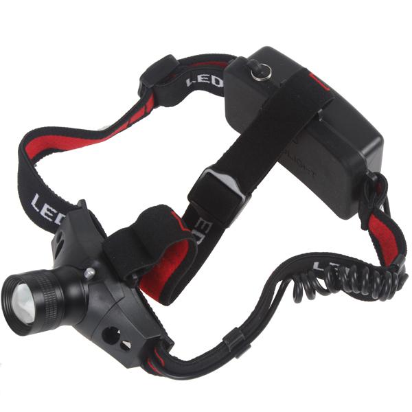 ALUMINUM HEADLAMP CREE 5W (3xAAA) 300 Lumens 5W LED Zoomable