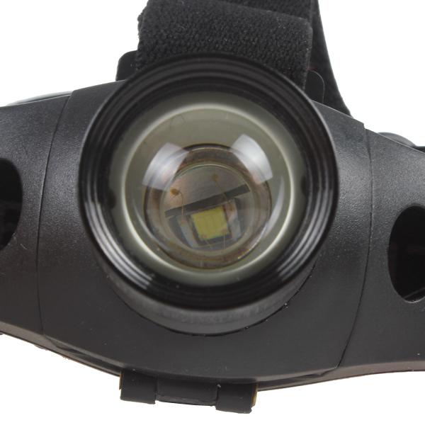 ALUMINUM HEADLAMP CREE 5W (3xAAA) 300 Lumens 5W LED Zoomable