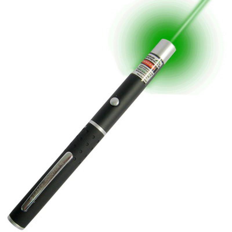 Green Laser Pointer cserélhető fejrésszel (Extra erős)