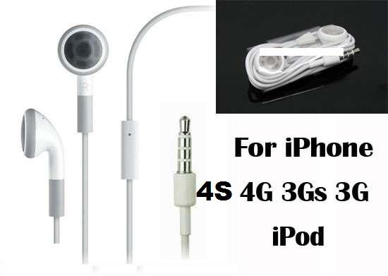 Mikrofonos Fülhallgató iPhone Ipod mp3 mp4