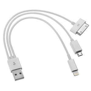 Universal Multi USB Charger Cable For iPhone 3gs 4 4s 5 - MICRO USB New 3 in 1