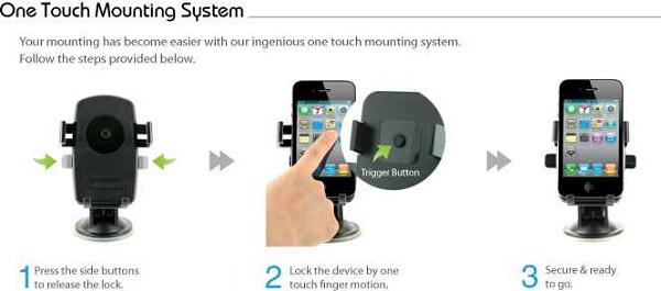 One TOUCH Car Mount ( telefon tarto)