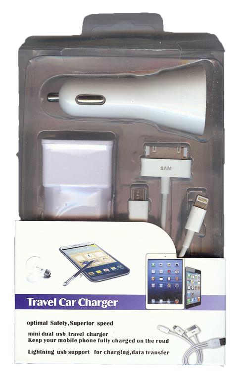 Travel car Charger * iphone4/5, Ipad all, Sam, HTC *  