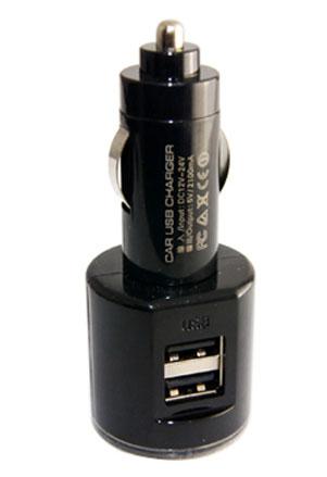 LDNIO Dual USB 2-Port Car Charger Adaptor 2100mA DL-DC216