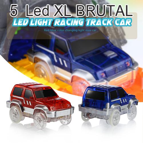 Mágikus autó, 5 LED-es Brutál XL  ( Magic Tracks  5 LED-es Brutál XL Size )