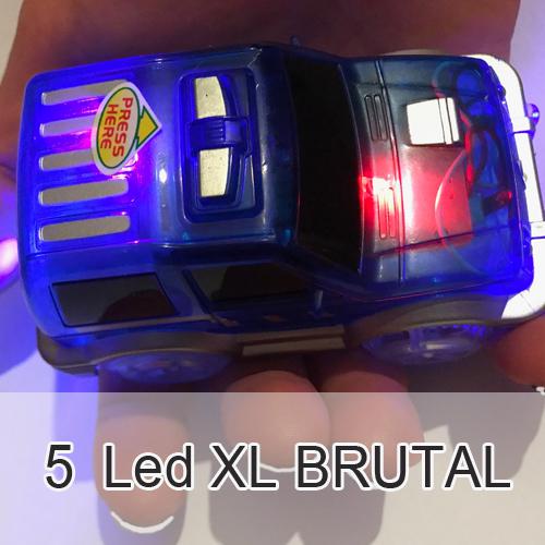 Mágikus autó, 5 LED-es Brutál XL  ( Magic Tracks  5 LED-es Brutál XL Size )