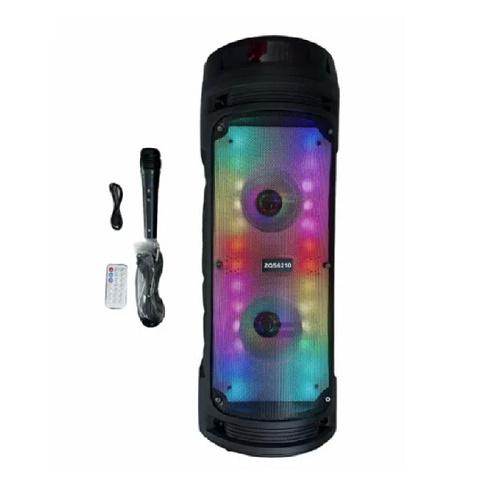 Hordozható RGB Party Hangszóró/Hangfal mikrofonnal ZQS-6210W BT