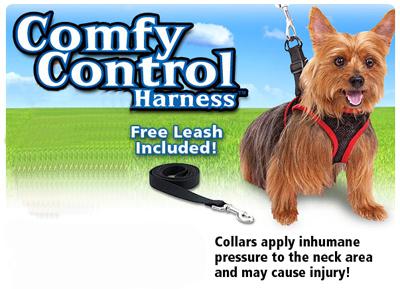 Comfy Control Kényelmes a mellkasi Hám kutyáknak