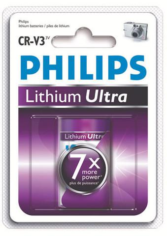 Philips Lithium Ultra Cr-V3 Lithium Battery Pack - CRV3LB1A