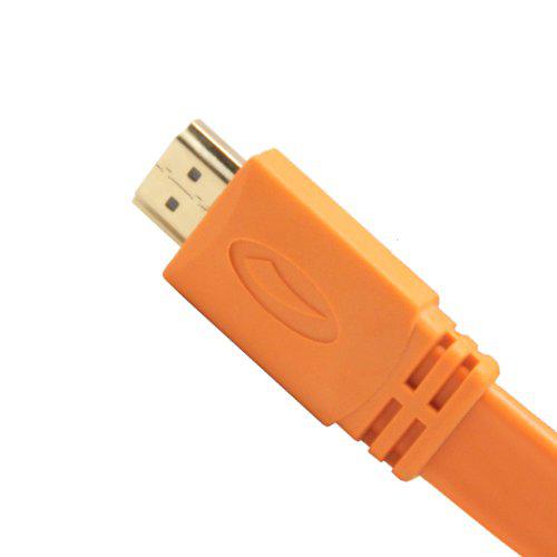 HDMI kábel 1.4 verzió 3D Full HD 1080p kábel  3méter naracssárga