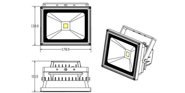 LED reflektor Energy saving 20 Watt-os