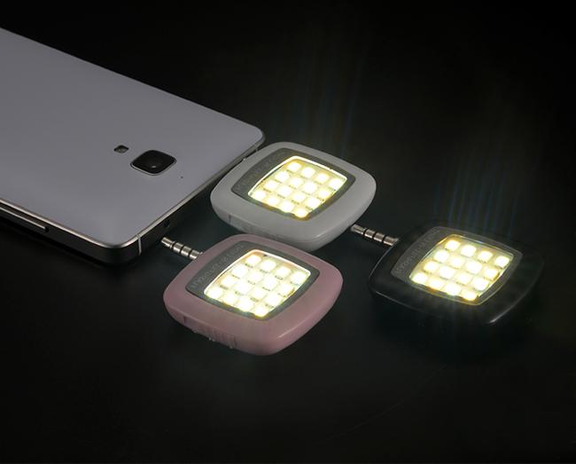 LED vaku mobiltelefonhoz ( iPhone 6 5s Galaxy S5 Note4 Multiple Photography 16 led lights )
