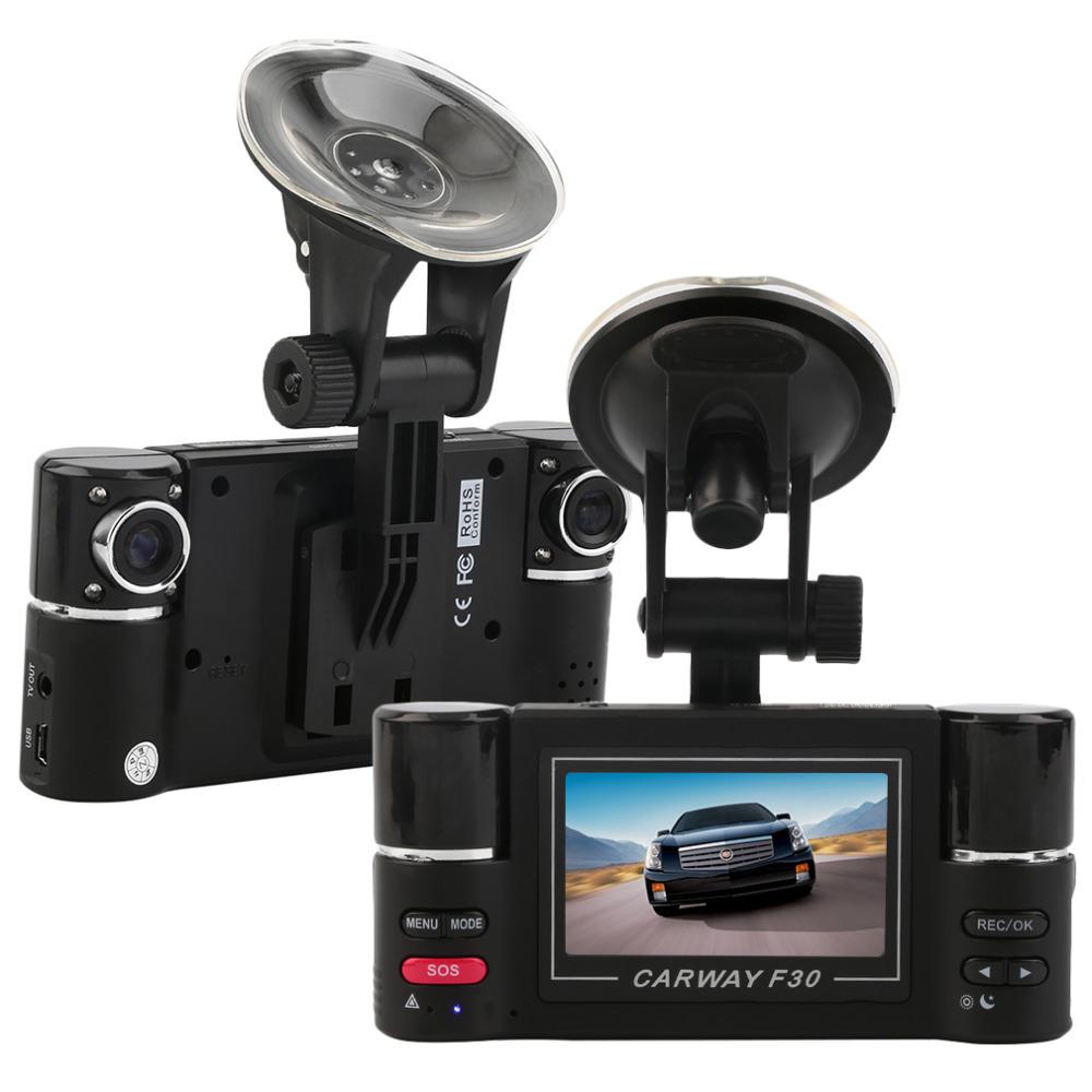 Autó DVR Carvun F30 HD kamera -  Dual Lens
