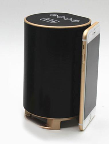 HF-Q9 Bluetooth vezeték nélküli mini hordozható hangszóró, FM rádió TF Card USB  Smart Phone állvány /Pill Pulse Rugby/ 