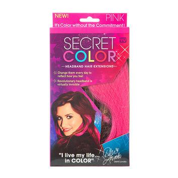 Secret color - headband hair extensions / színes póthaj fejpánt