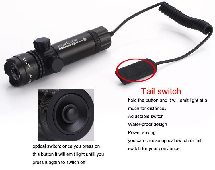 Fegyverre szerelhető, célzást segítő léser. ( Green Laser Sight Forces Laser Sight Module )